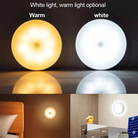 GGbingo Motion-Activated LED Night Light
