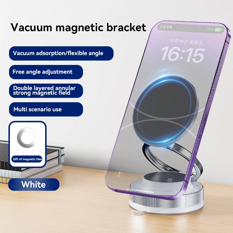 Magnetic Vacuum Suction Phone Mount