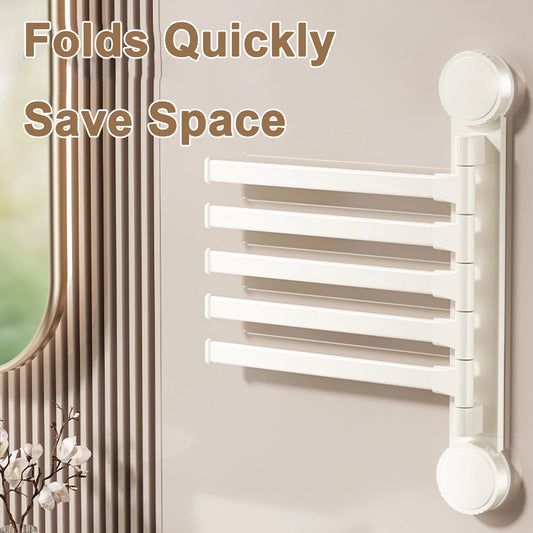 Adjustable Aluminum Suction Towel Rack