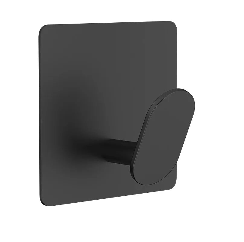 Stainless Steel Adhesive Wall Hooks (1–4 PCS)