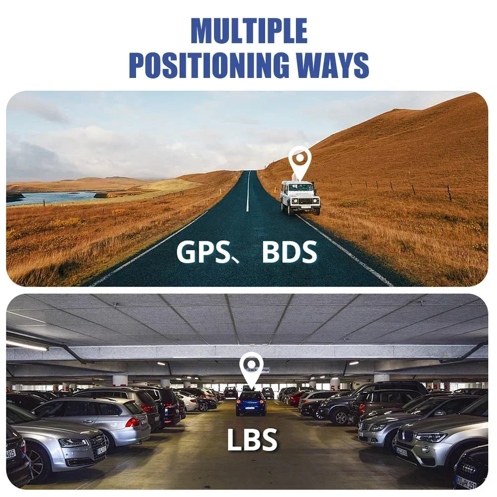 GPS Tracker OBD 2G/4G Car Anti-Theft Device with Geofence & Free App