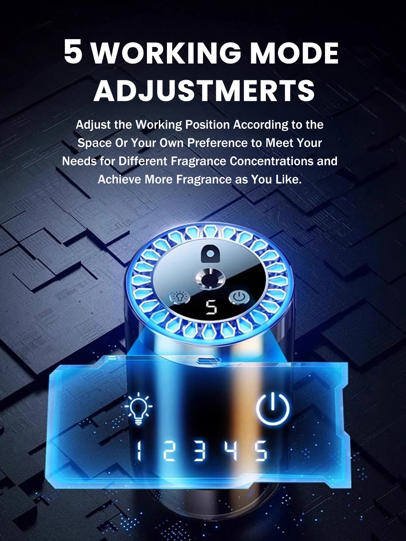 Smart Starlight Lamp & Car Essential Oil Diffuser