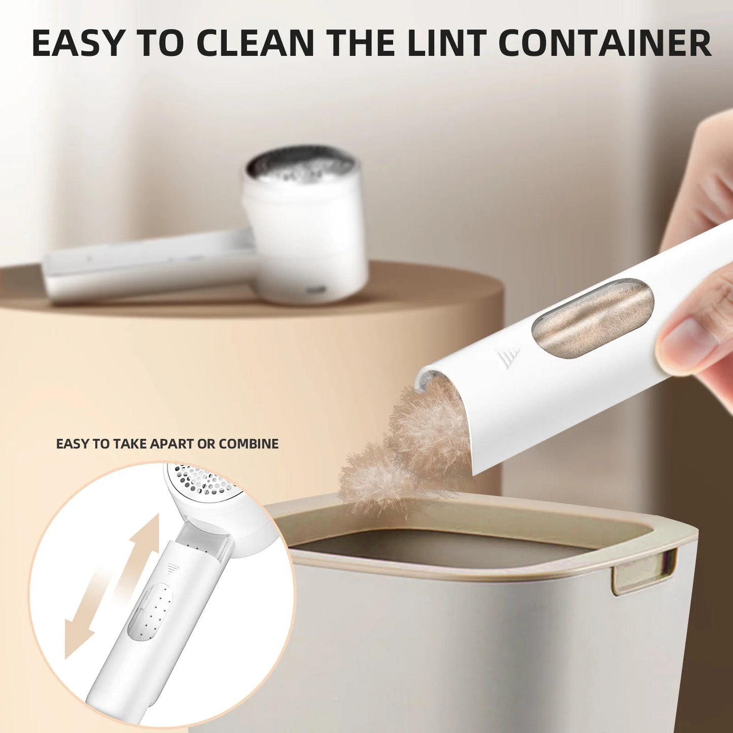 Electric Lint Remover Pro – Rechargeable & Portable