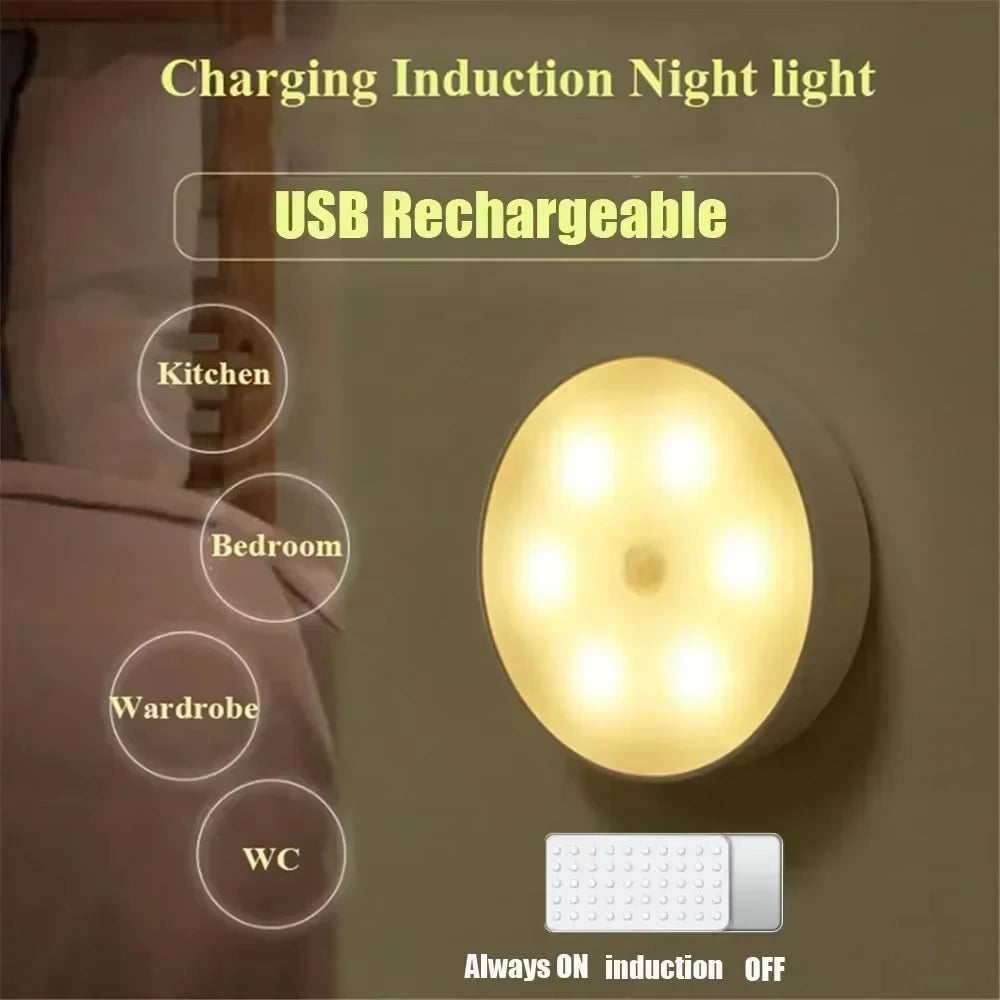 GGbingo Motion-Activated LED Night Light
