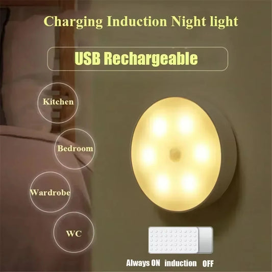 GGbingo Motion-Activated LED Night Light