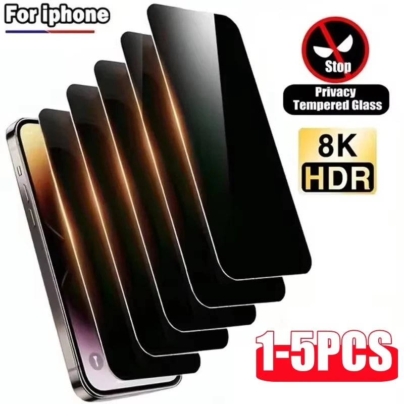 Pack Privacy Screen Protector for iPhone | Anti-Spy Tempered Glass
