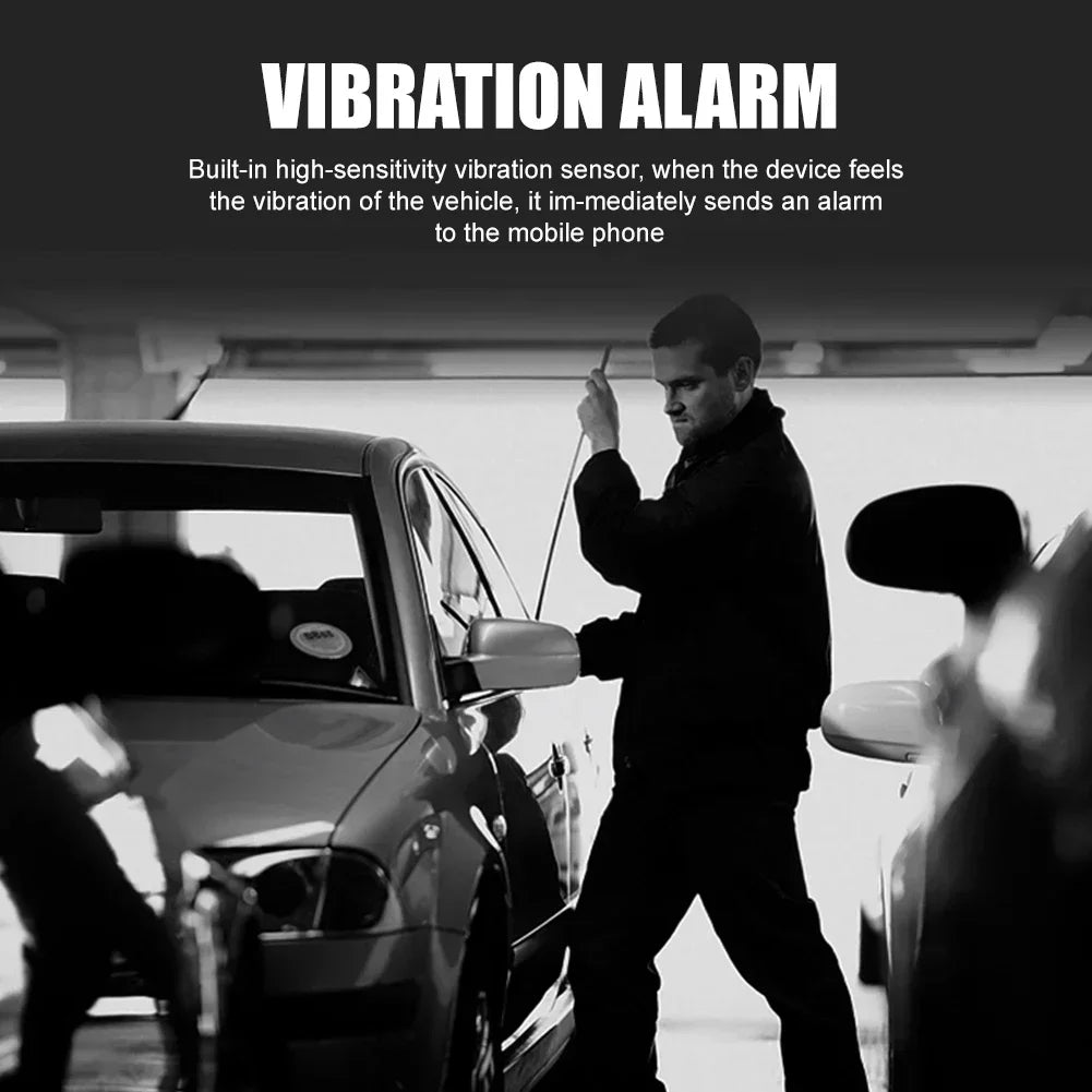 GPS Tracker OBD 2G/4G Car Anti-Theft Device with Geofence & Free App