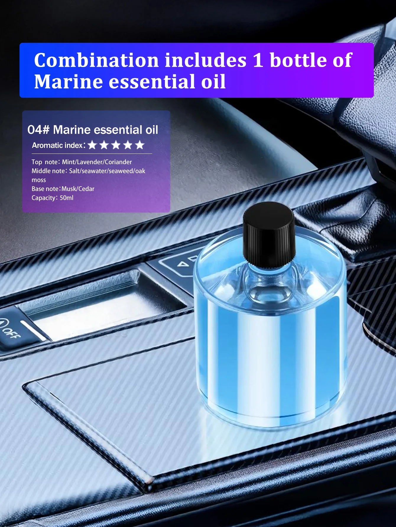 Smart Starlight Lamp & Car Essential Oil Diffuser