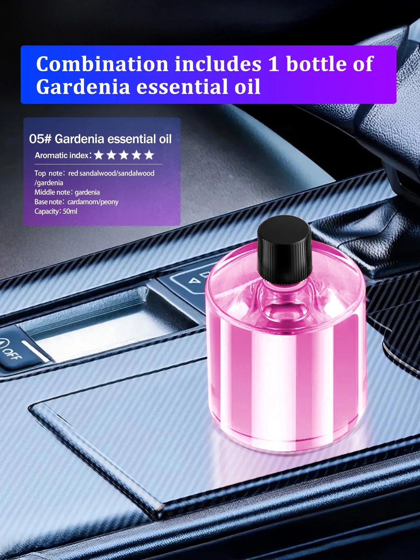 Smart Starlight Lamp & Car Essential Oil Diffuser