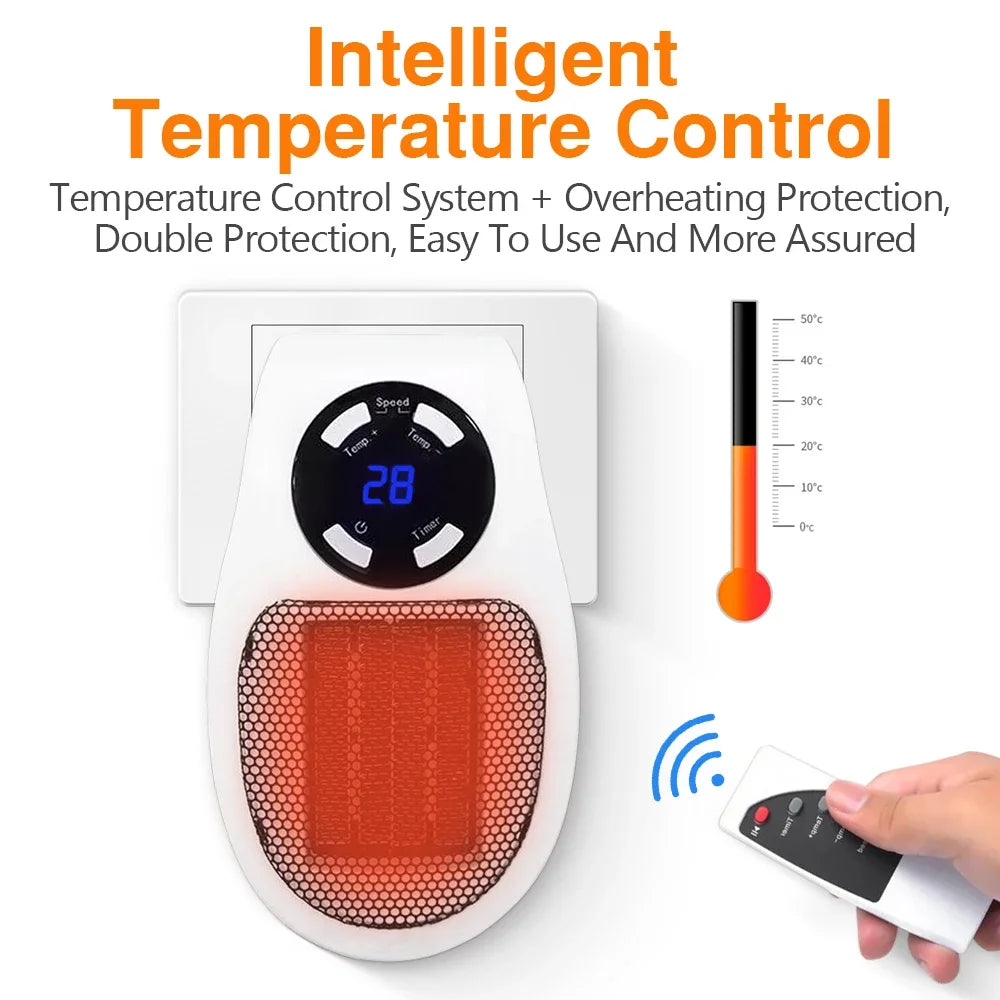 Electric Wall Room Heater – Portable