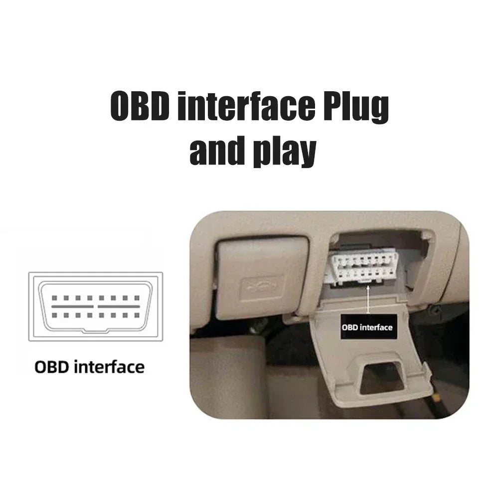 GPS Tracker OBD 2G/4G Car Anti-Theft Device with Geofence & Free App