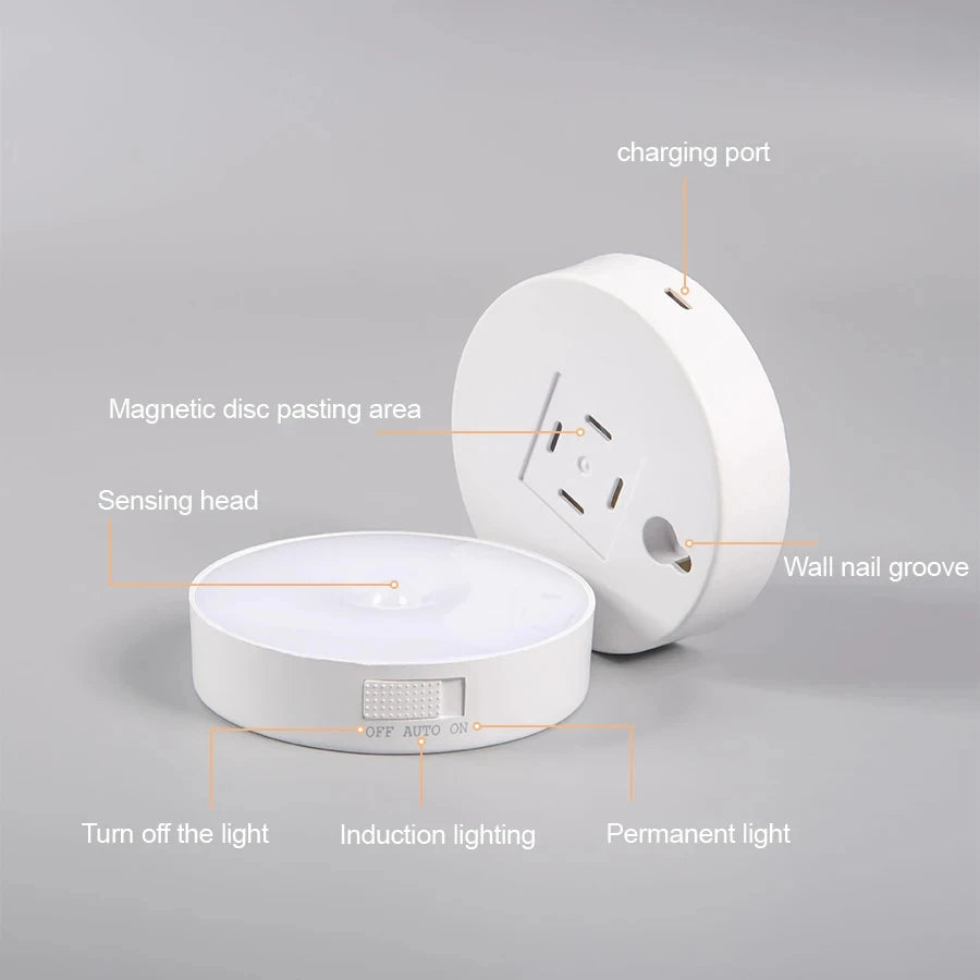 GGbingo Motion-Activated LED Night Light