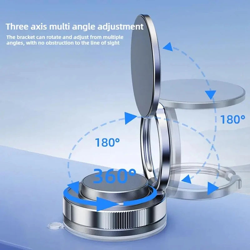 Magnetic Vacuum Suction Phone Mount