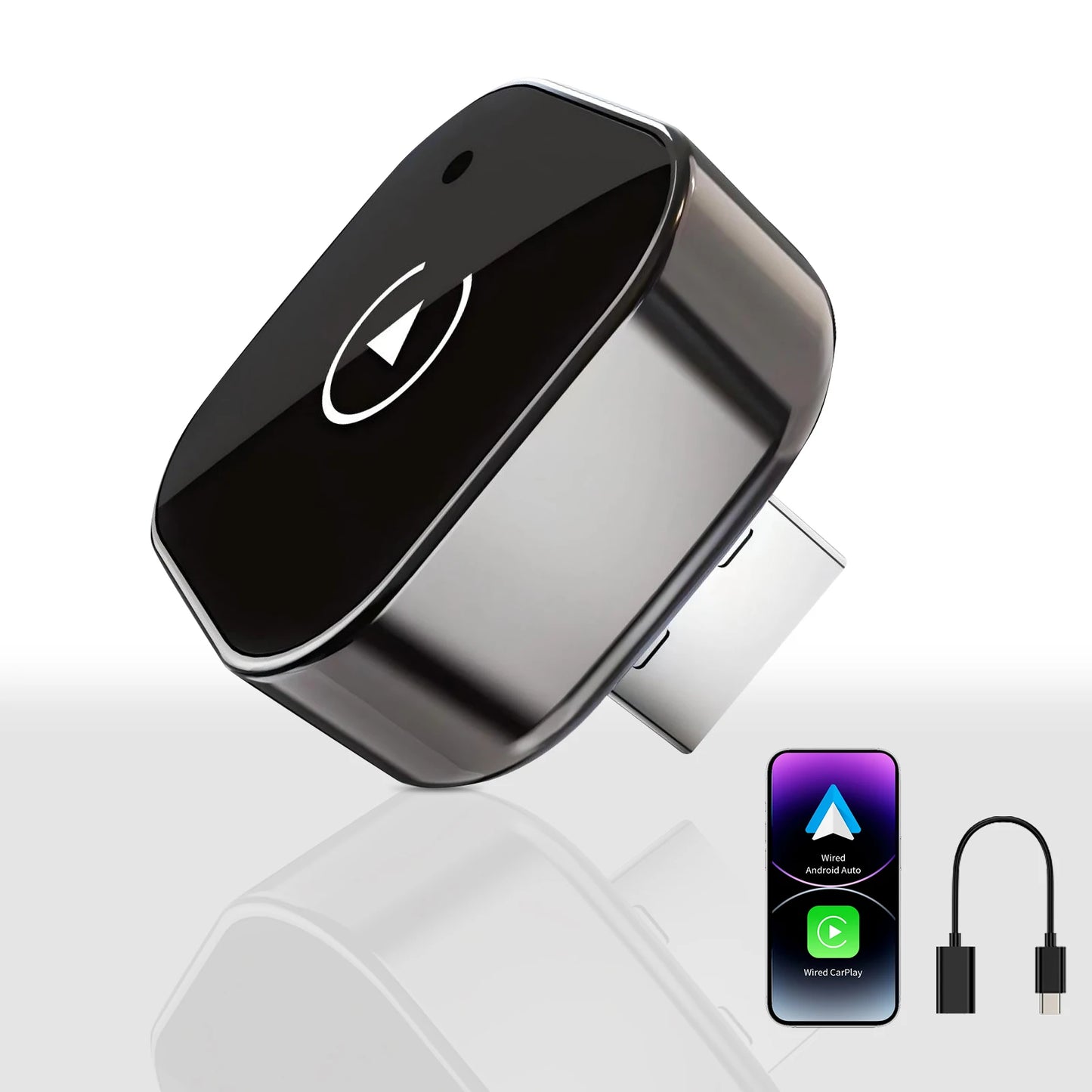 Pionray Wireless CarPlay & Android Auto Adapter