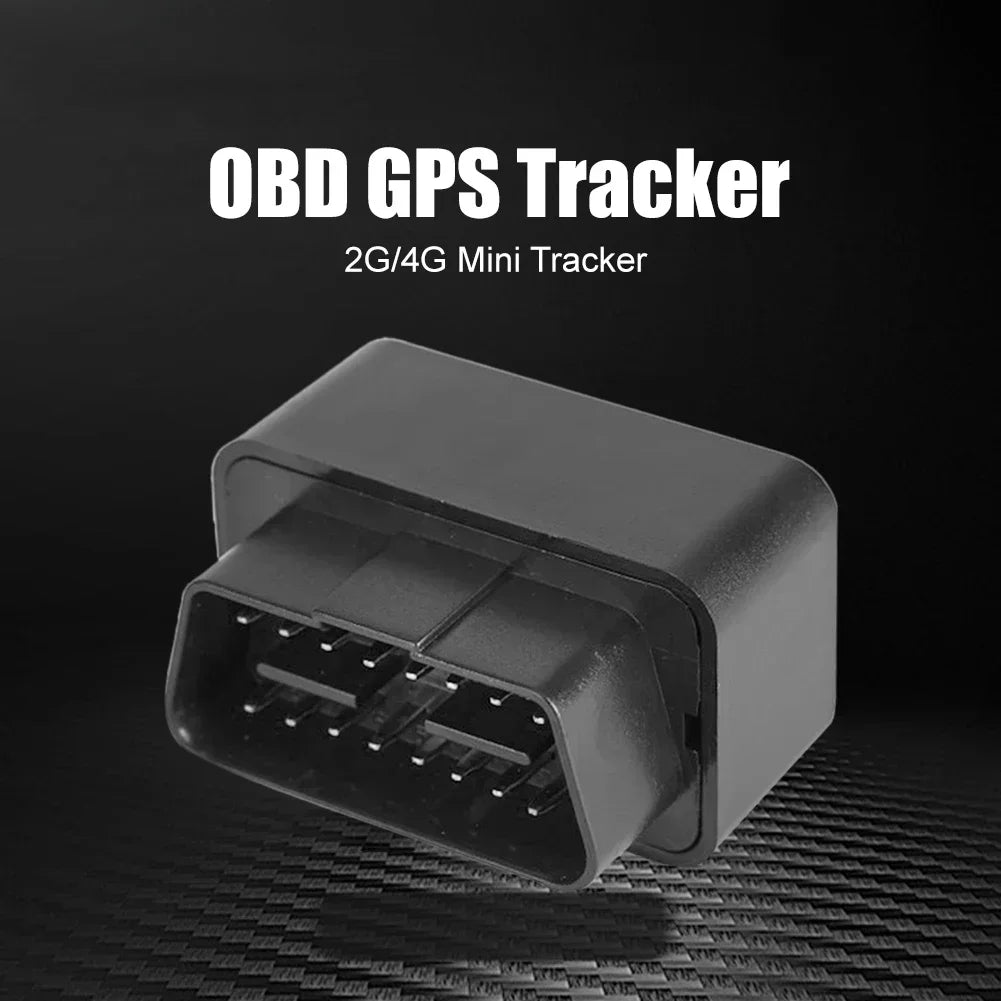 GPS Tracker OBD 2G/4G Car Anti-Theft Device with Geofence & Free App