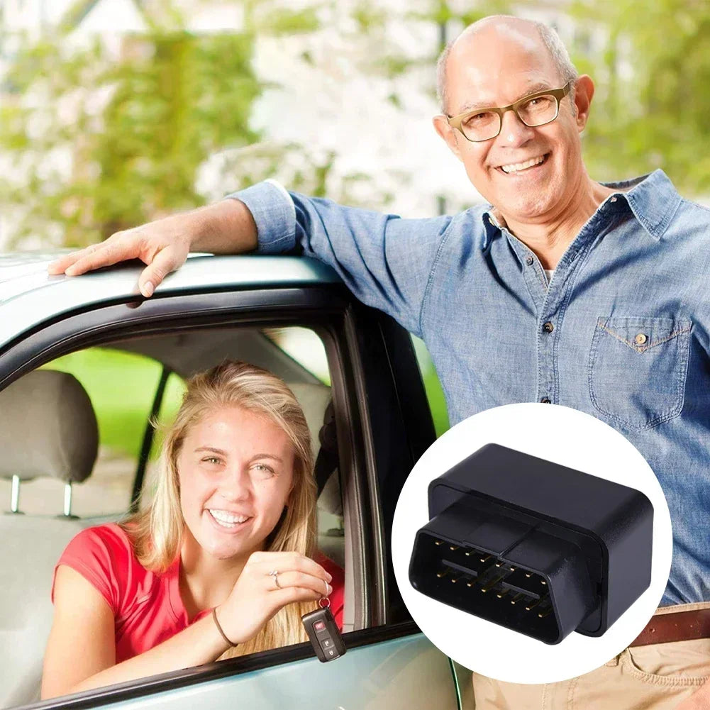 GPS Tracker OBD 2G/4G Car Anti-Theft Device with Geofence & Free App