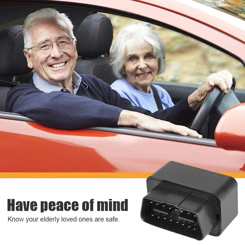 GPS Tracker OBD 2G/4G Car Anti-Theft Device with Geofence & Free App